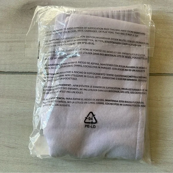 NWT Hanna Andersson Lavender Organic Cotton Sweatpants - Picture 3 of 3